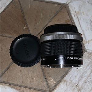 Canon camera AE-1 lens